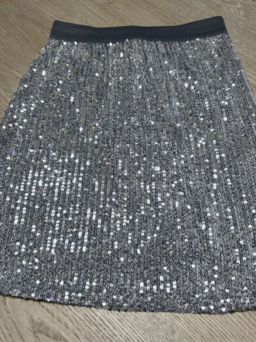 ASOS Womens Mini Rhinestone Bedazzled Shirt Skirt Size 4 Party New Years Holiday